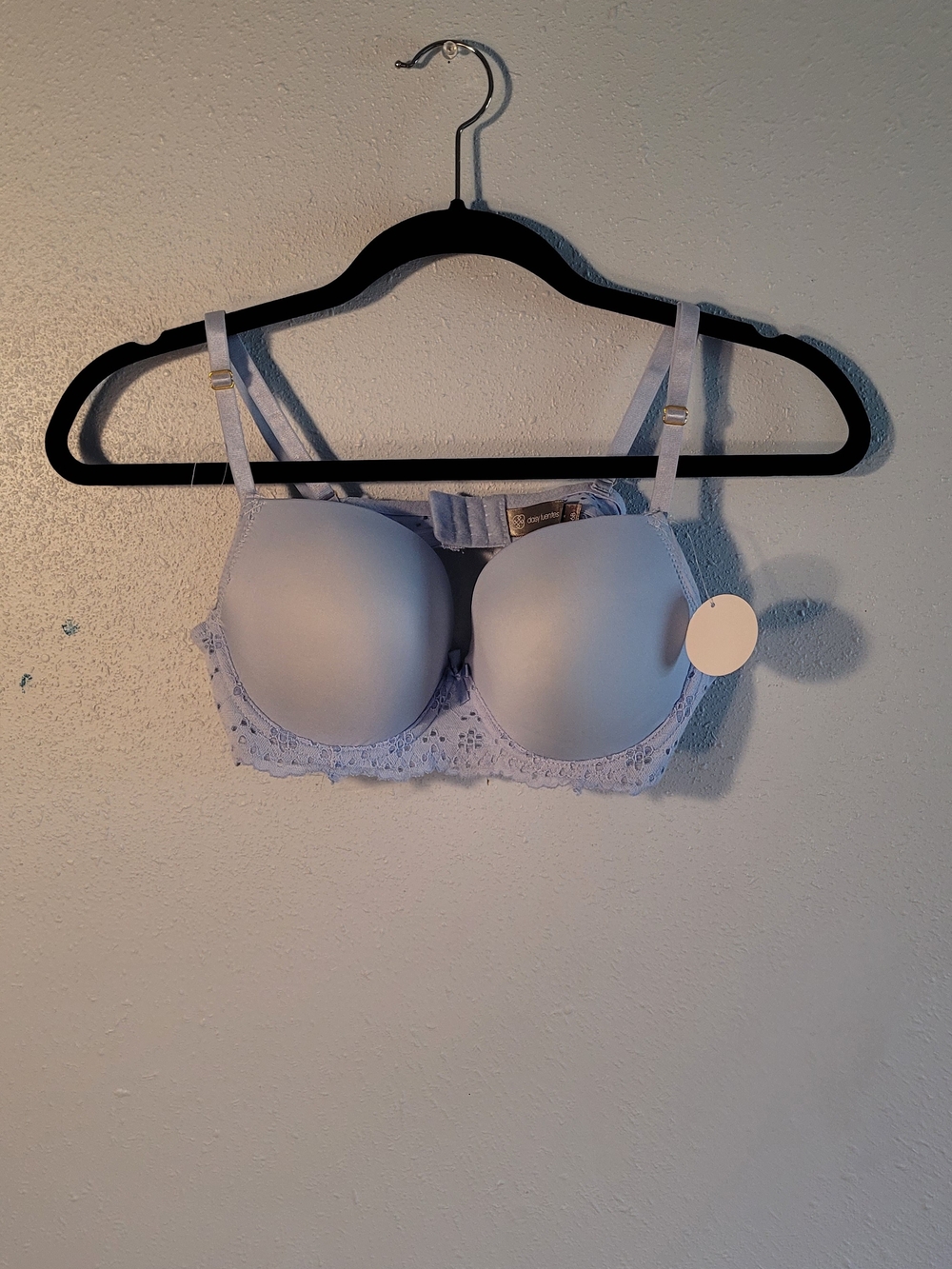 Daisy Fuentes Light Lavender Lace T-Shirt Bra